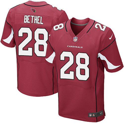 Nike Cardinals #28 Justin Bethel Red Team Color Men's Stitched NFL Vapor Untouchable Elite Jersey
